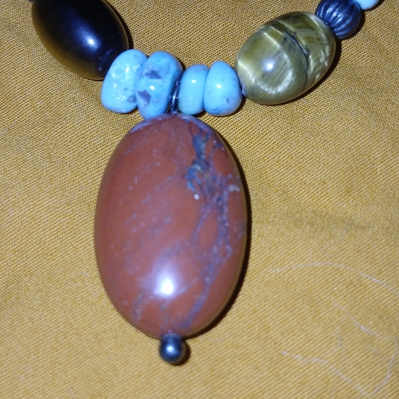 Vintage Gemstone Necklace - Picture 6 of 6
